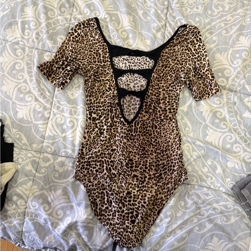 Leopard Print One Piece